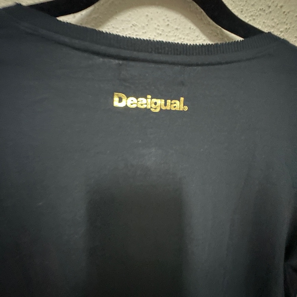 Desigual Black and Green Patterned Dress - Picture 9 of 11